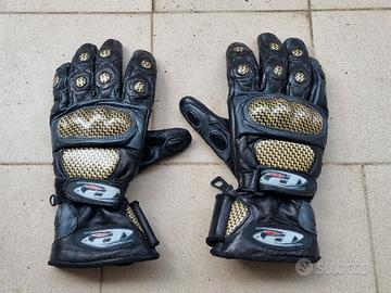guanti moto progrip vera pelle Kevlar perfetti
