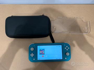 Nintendo Switch lite turchese