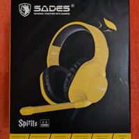 Cuffie da gaming Sades Spirits nuove