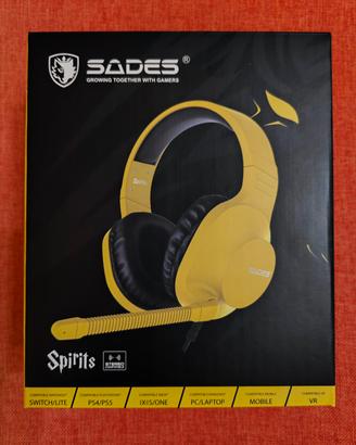 Cuffie da gaming Sades Spirits nuove
