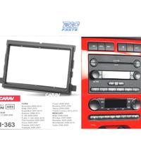 MARCO PRETA RADIO 2-DIN PER FORD EDGE EXPEDITION E