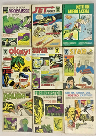 9 FUMETTI POCKET ANNI 70 HORROR – ALTRO