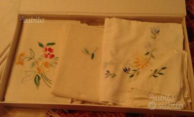 Tovaglie ricamate a mano