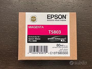 Cartuccia per Epson Stylus Pro 3800 T5803 Magenta