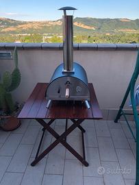Forno a legna per pizza della Burnhatd