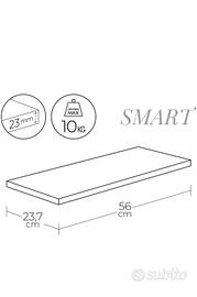 Mensola Bianca rovere