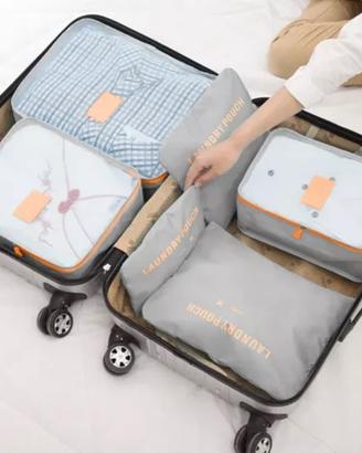 Set Organizer da Viaggio 6 pz - Trizand - NUOVO