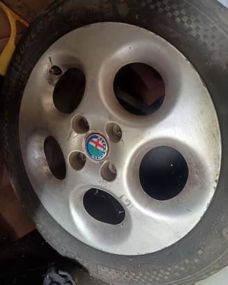cerchi in lega 15" fiat lancia  e alfa romeo