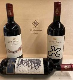 verticale Ornellaia annate vecchie