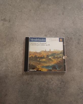 CD  Mendelsshon Invito alla Classica De Agostini