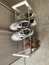 Rastrelliera per scarpe allungabile e da armadio