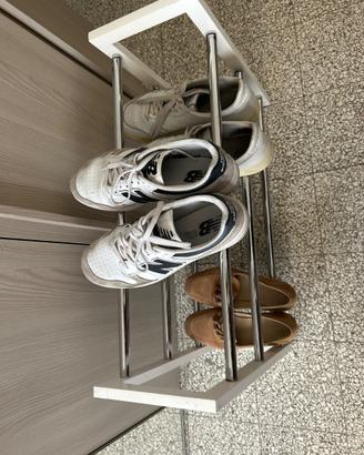Rastrelliera per scarpe allungabile e da armadio