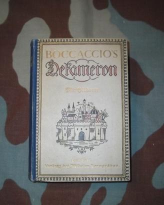 Libro Boccaccio's Dekameron anni 20 lingua tedesca
