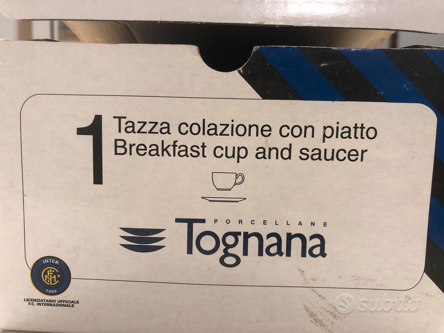 Inter Tognana tazzona da colazione con piattino - Arredamento e Casalinghi  In vendita a Varese