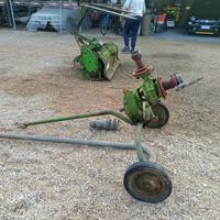 Trattore pompa carrellata marca OMA