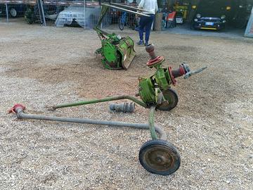 Trattore pompa carrellata marca OMA