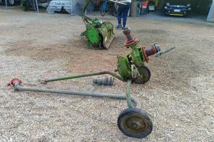 Trattore pompa carrellata marca OMA