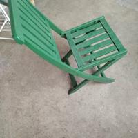 sedie legno giardino