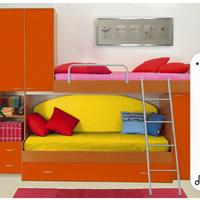 Cameretta letto a castello