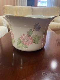 Vaso bianco in porcellana Le Perle