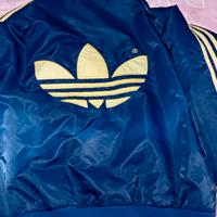 Bomber Adidas blu elettrico anni 90