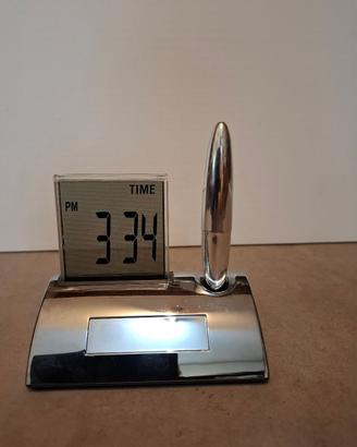 OROLOGIO DA TAVOLO con Termometro