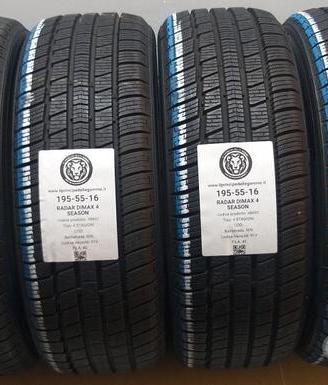 4 gomme 195 55 16 radar a48692