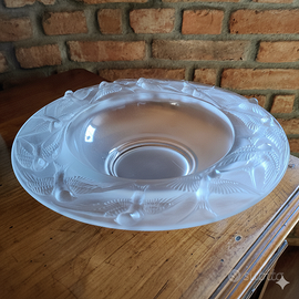 Ciotola Francese antica in cristallo opalescente