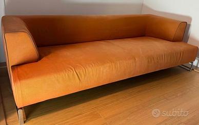 Divano SOLO Tex Bellano Arancio by B&B italia