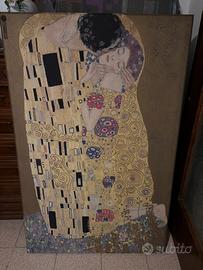Il Bacio di Klimt riproduzione originale numerata