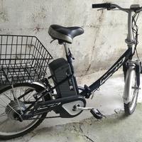Bicicletta elettrica tipo graziella
