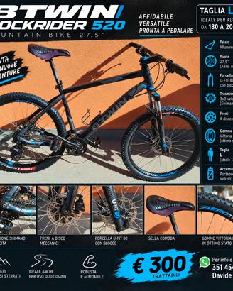 MTB rockrider 520 