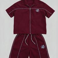 Completo coordinato bordeaux – Taglia S