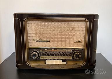 Radio d'epoca Grundig anni 50 funzionante