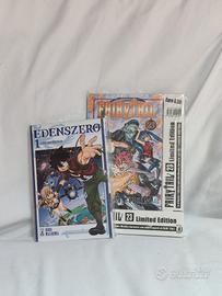 set limited edition hiro mashima - fairy tail & ed