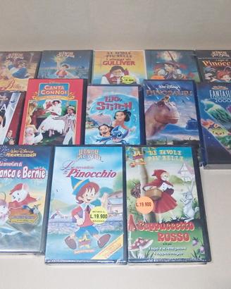 Vhs Walt Disney e Stardust, nuove prezzo cadauno.