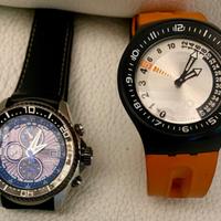 CITIZEN ECODRIVE AQUALAND + SWATCH FUN SCUBA CLIMB