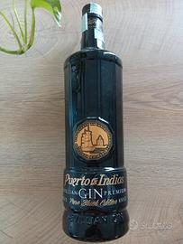 bottiglia vuota Gin "puerto de indias"