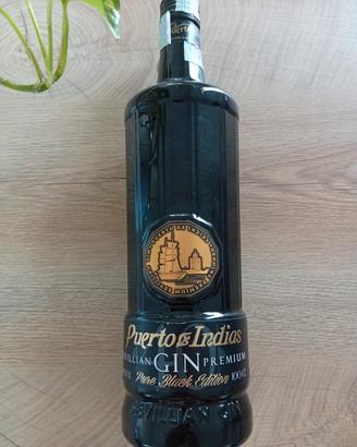 bottiglia vuota Gin "puerto de indias"