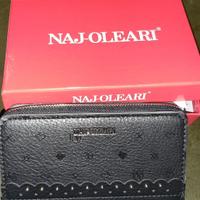 Portafoglio naj oleari nero donna