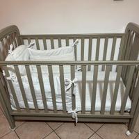 Lettino/culla, fasciatoio/bagnetto