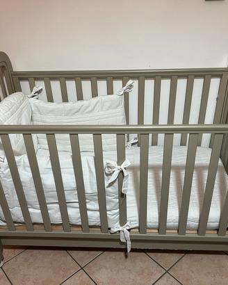 Lettino/culla, fasciatoio/bagnetto