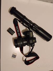 CANON EOS 6D KIT Zoom 28-135 + 50 e 500 fisso