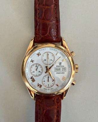 Orologio Festina Cronografo Automatico in oro