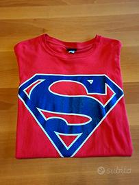 Maglietta T-shirt Superman DC rosso M