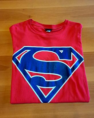 Maglietta T-shirt Superman DC rosso M