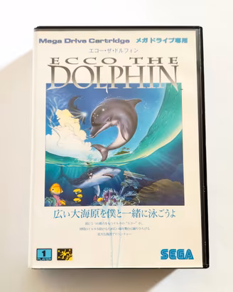 Videogioco Ecco the Dolphin - Sega MegaDrive ©1993