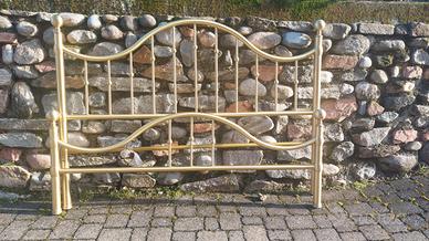 Letto matrimoniale ottone