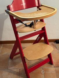 Seggiolone in legno