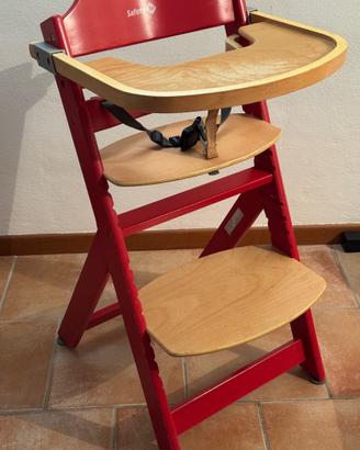 Seggiolone in legno